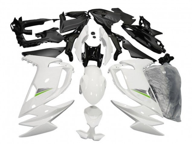 Discount 2020-2025 Glossy White Green Kawasaki Ninja 650 EX650 Motorcycle Fairings Canada