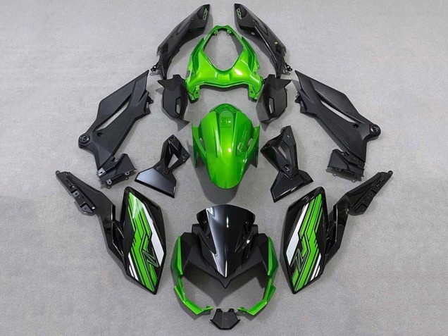 Discount 2018-2024 Green White Black Kawasaki Z400 Motorcycle Fairings Canada