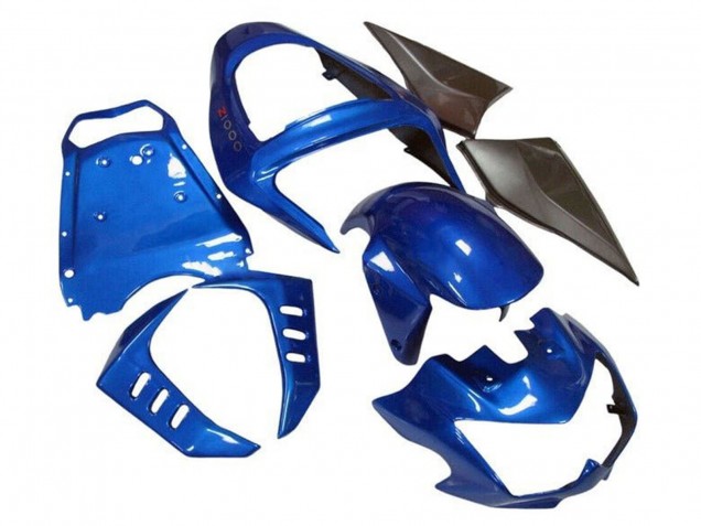 Discount 2003-2006 Blue Matte Black Kawasaki Z1000 Motorcycle Fairings Canada