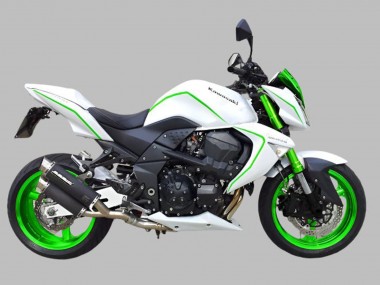 Discount 2007-2009 White Green Kawasaki Z1000 Motorcycle Fairings Canada