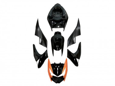 Discount 2007-2009 Glossy Black Orange Kawasaki Z1000 Motorcycle Fairings Canada