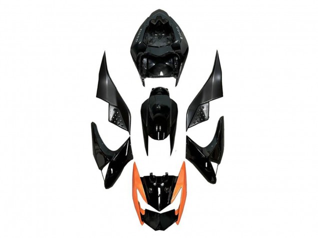 Discount 2007-2009 Glossy Black Orange Kawasaki Z1000 Motorcycle Fairings Canada