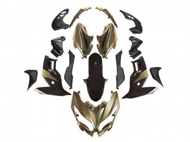 Discount 2015-2021 Gold Black Kawasaki Versys 650 Motorcycle Fairings Canada