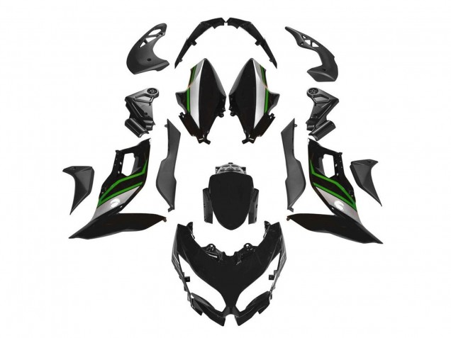 Discount 2015-2021 Black Green Silver Kawasaki Versys 650 Motorcycle Fairings Canada