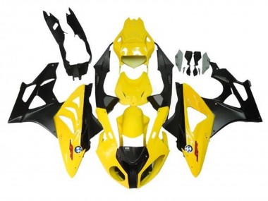 Discount 2009-2014 Yellow Matte Black BMW S1000RR Motorcycle Fairings Canada