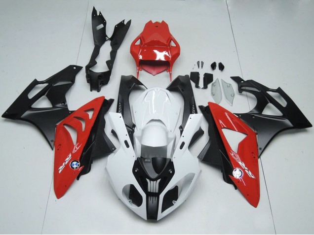 Discount 2009-2014 White Red Matte Black BMW S1000RR Motorcycle Fairings Canada