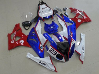 Discount 2009-2014 White Red Blue HP BMW S1000RR Motorcycle Fairings Canada