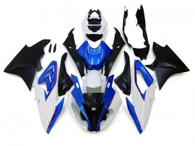 Discount 2015-2016 White Blue Matte Black BMW S1000RR Motorcycle Fairings Canada