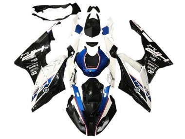 Discount 2015-2016 White Blue Glossy Black HP BMW S1000RR Motorcycle Fairings Canada