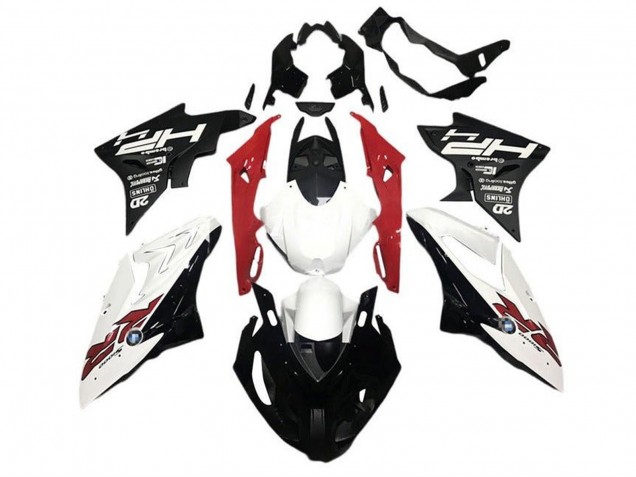 Discount 2015-2016 White Red Black HP RR BMW S1000RR Motorcycle Fairings Canada