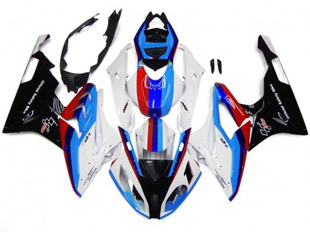 Discount 2017-2018 White Blue Red Black Stripe BMW S1000RR Motorcycle Fairings Canada