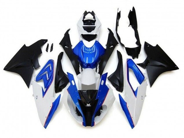 Discount 2017-2018 White Blue Matte Black BMW S1000RR Motorcycle Fairings Canada