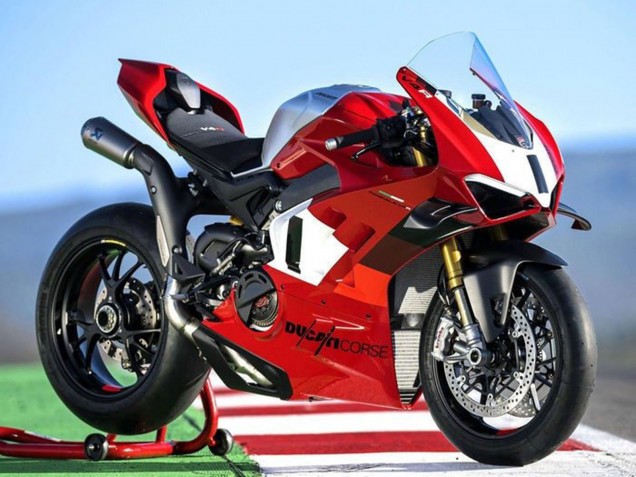 Discount 2022-2024 Silver White Red Corse Ducati Panigale V4 V4S Motorcycle Fairings Canada