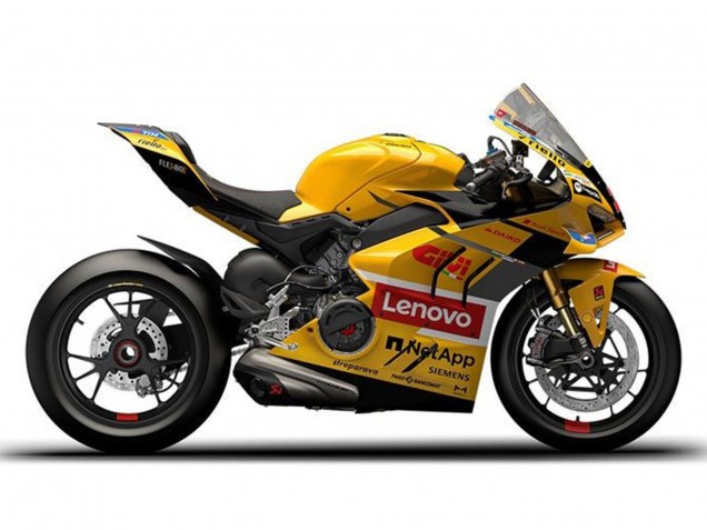 Discount 2022-2024 Yellow Red Lenovo Ducati Panigale V4 V4S Motorcycle Fairings Canada