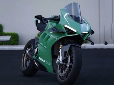 Discount 2020-2021 Matte Green White Ducati Panigale V4 V4S Motorcycle Fairings Canada