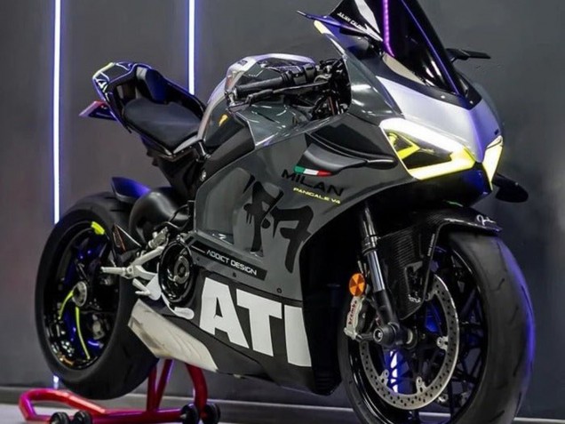 Discount 2020-2021 Grey White Yellow Black Ducati Panigale V4 V4S Motorcycle Fairings Canada