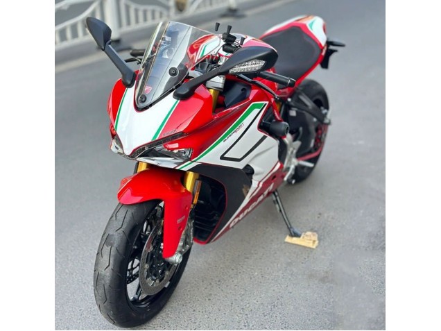 Discount 2017-2022 Red White Green Stripe Ducati Supersport 939/939S Motorcycle Fairings Canada