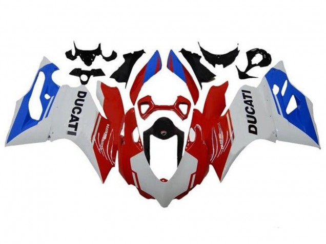 Discount 2011-2014 White Red Blue Ducati Panigale 1199 Motorcycle Fairings Canada