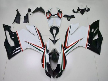 Discount 2011-2014 White Red Green Glossy Black Ducati Panigale 1199 Motorcycle Fairings Canada