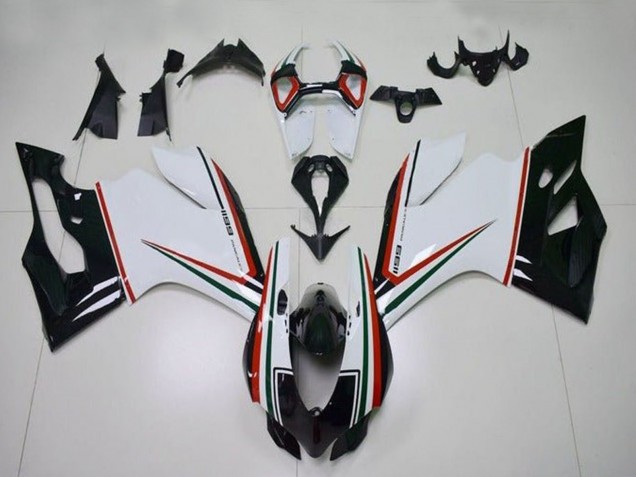 Discount 2011-2014 White Red Green Glossy Black Ducati Panigale 1199 Motorcycle Fairings Canada