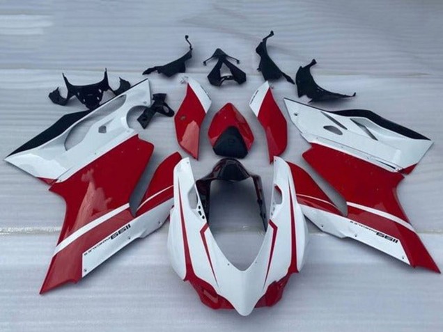 Discount 2011-2014 White Red Glossy Black Ducati Panigale 1199 Motorcycle Fairing Canada