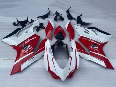 Discount 2011-2014 White Red Glossy Black Ducati Panigale 1199 Motorcycle Fairings Canada