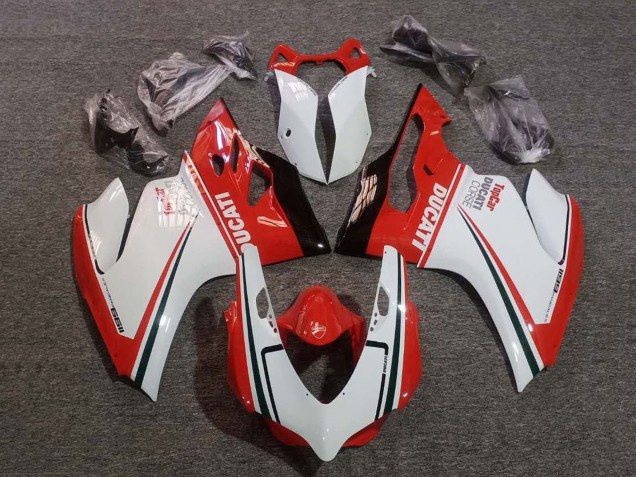 Discount 2011-2014 White Red Green Glossy Black Corse Ducati Panigale 1199 Motorcycle Fairings Canada