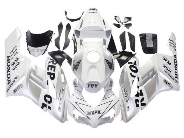 Discount 2004-2005 White Silver Black Repsol Honda CBR1000RR Motorcycle Fairings Canada