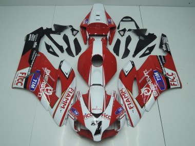 Discount 2004-2005 White Red Blue Black Fiamm Ficc 7 Honda CBR1000RR Motorcycle Fairings Canada