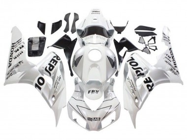 Discount 2006-2007 White Silver Black Repsol Honda CBR1000RR Motorcycle Fairings Canada