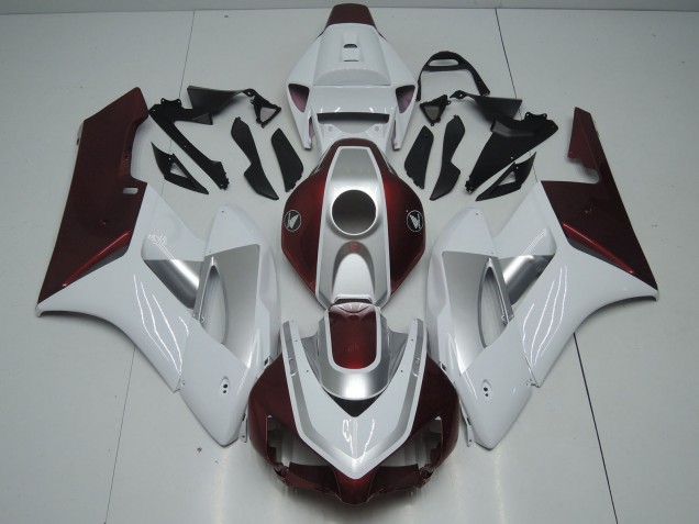 Discount 2006-2007 White Silver Glossy Black Honda CBR1000RR Motorcycle Fairings Canada