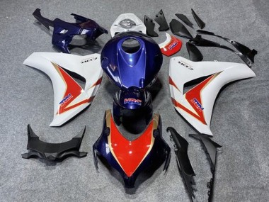 Discount 2008-2011 White Red Dark Blue Gold HRC Honda CBR1000RR Motorcycle Fairings Canada