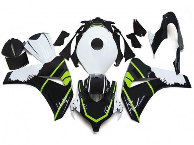 Discount 2008-2011 White Green Glossy Black Honda CBR1000RR Motorcycle Fairings Canada