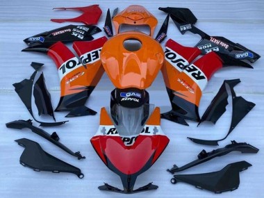Discount 2012-2016 Orange White Red Glossy Black Repsol Honda CBR1000RR Motorcycle Fairing Canada