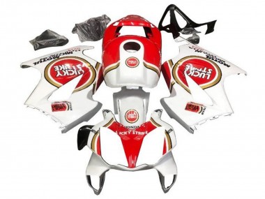 Discount 2002-2013 White Red Lucky Strike Honda VFR 800 Motorcycle Fairings Canada