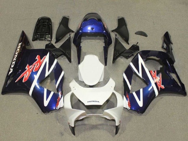 Discount 2002-2003 Blue White Glossy Black Honda CBR900RR 954 Motorcycle Fairings Canada