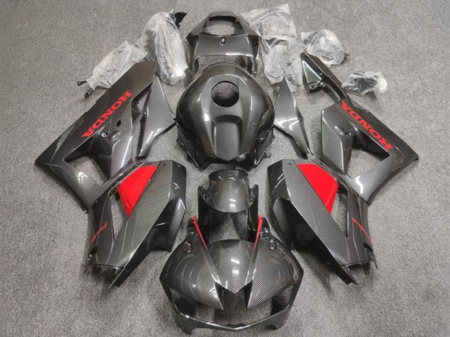 Discount 2013-2023 Faux Carbon Fiber Red Honda CBR600RR Motorcycle Fairings Canada