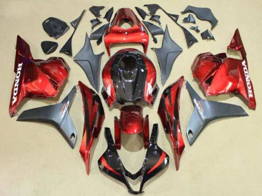 Discount 2009-2012 Silver Red Glossy Black Honda CBR600RR Motorcycle Fairings Canada