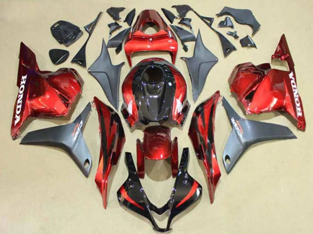 Discount 2009-2012 Silver Red Glossy Black Honda CBR600RR Motorcycle Fairings Canada