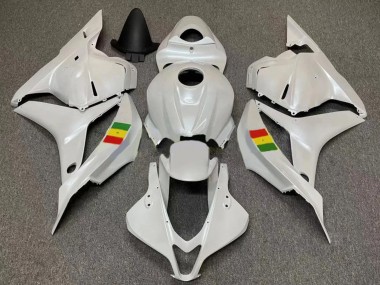 Discount 2007-2008 White Honda CBR600RR Motorcycle Fairings Canada