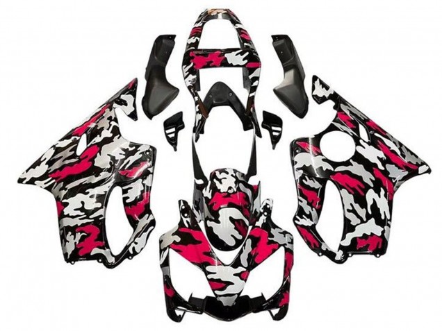 Discount 2001-2003 Black Red Grey Camouflage Honda CBR600 F4i Motorcycle Fairings Canada