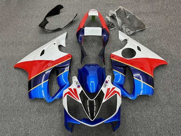Discount 2001-2003 White Red Blue Dark Blue Honda CBR600 F4i Motorcycle Fairings Canada