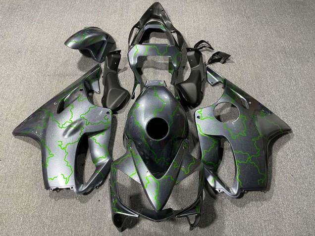 Discount 2001-2003 Silver Green Lightning Honda CBR600 F4i Motorcycle Fairings Canada