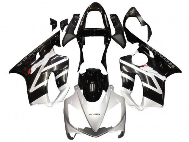 Discount 2001-2003 Silver Glossy Black Honda CBR600 F4i Motorcycle Fairings Canada