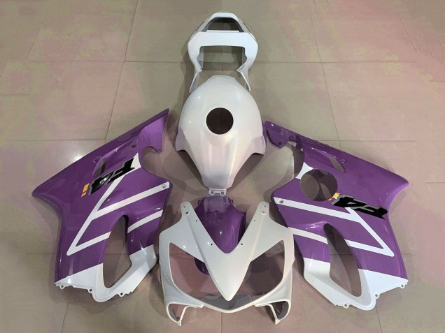 Discount 2001-2003 White Purple Honda CBR600 F4i Motorcycle Fairings Canada