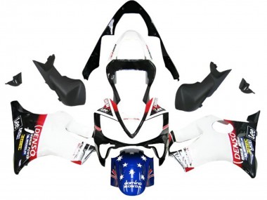 Discount 2001-2003 White Blue Red Glossy Black DENSO Star Honda CBR600 F4i Motorcycle Fairings Canada