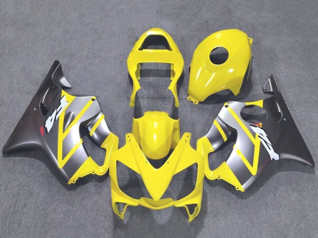 Discount 2001-2003 Yellow Silver Honda CBR600 F4i Motorcycle Fairings Canada
