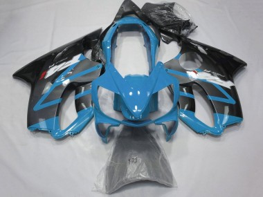 Discount 2004-2007 Light Blue Grey Glossy Black Honda CBR600 F4i Motorcycle Fairings Canada