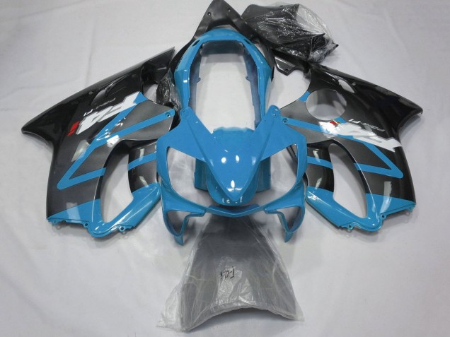 Discount 2004-2007 Light Blue Grey Glossy Black Honda CBR600 F4i Motorcycle Fairings Canada