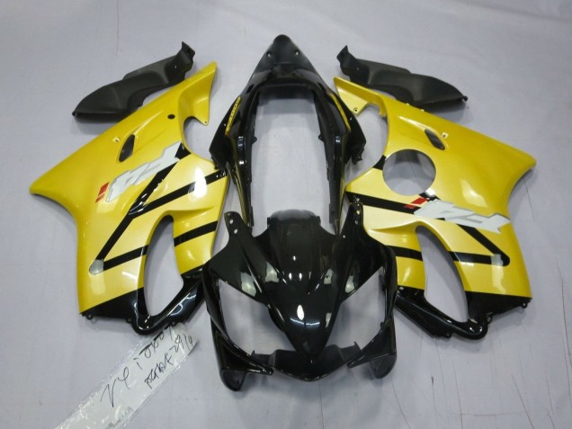 Discount 2004-2007 Yellow Glossy Black Honda CBR600 F4i Motorcycle Fairings Canada